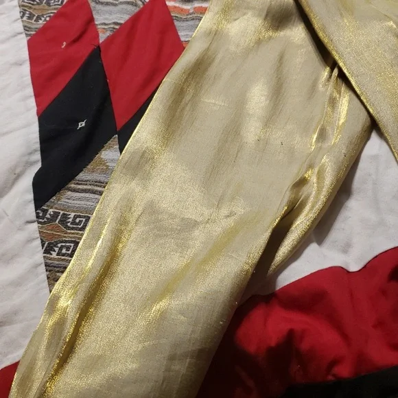 The Work Connection Gold Blouse - Picture 2 of 7